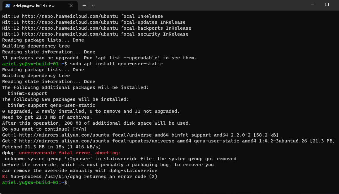 statoverride 文件错误故障